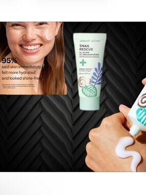 Peach Slices Snail Rescue Oil Free Moisturizer - new  30 ml